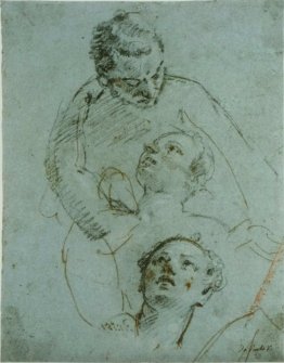Venere e Adone con Cupido Venere e Adone con Cupido
