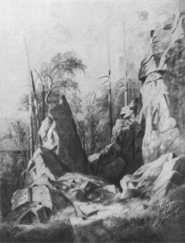 Rocce sull'isola di Valaam. Kukko Rocce sull'isola di Valaam. Kukko
