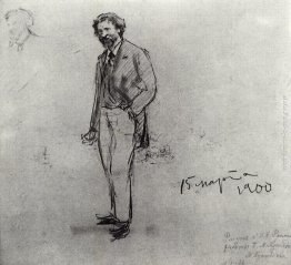 Ritratto di Ilya Repin Ritratto di Ilya Repin