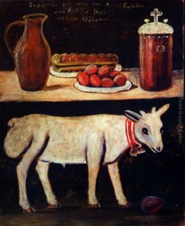 Agnello pasquale sulla tavola di Pasqua Agnello pasquale sulla tavola di Pasqua