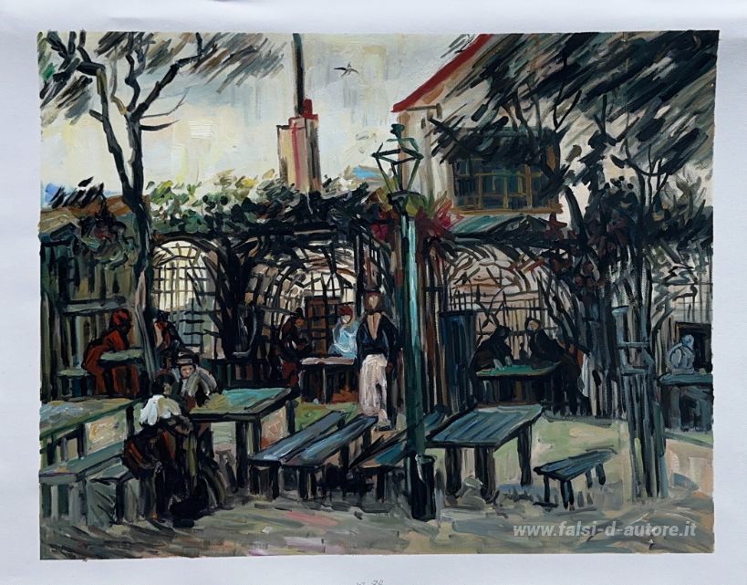 Terrazza di un caffè a Montmartre \