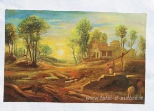 Paesaggio con un Watering Place