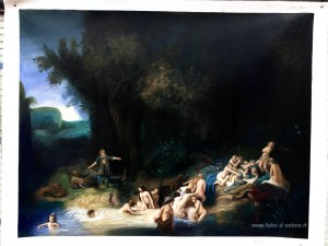 Diana balneazione, con le Storie di Atteone e Callisto