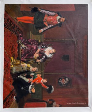 Enrico IV Recieving L'Ambasciatore di Spagna