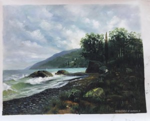 Paesaggio in Crimea