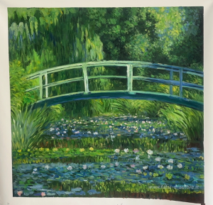 Il ponte giapponese (The Water-Lily Pond)