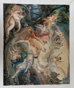 Apollo Rivelando la sua divinità alla pastorella Isse