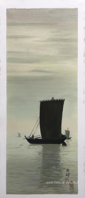 Pescherecci in mare