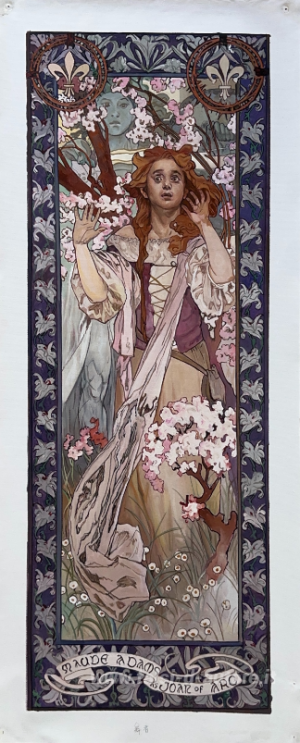 Maude Adams come Giovanna d'Arco