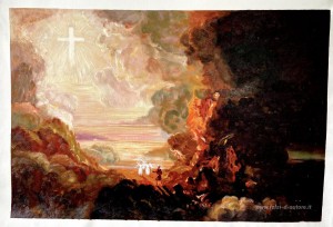 Il Pellegrino della Croce alla fine del suo viaggio (parte della