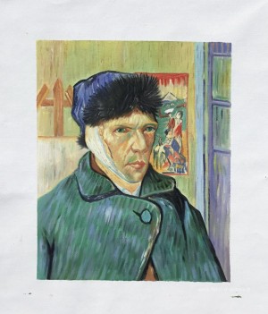 Autoritratto con orecchio bendato