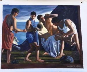 Achille e il corpo di Patroclo