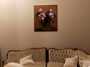 Vaso di peonie