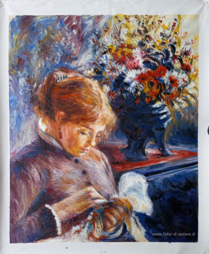 Giovane Donna che cuce