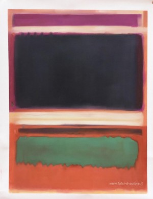 No.3 / No.13 (Magenta, nero, verde su Orange)