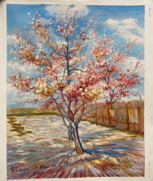 Peach Tree in Bloom (in memoria di Mauve)