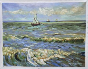 Vista sul mare a Saintes-Maries