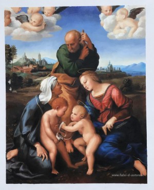 La Sacra Famiglia con i santi Elisabetta e Giovanni