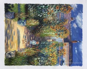 Il giardino dell'artista a Vétheuil