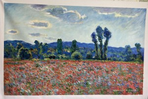 Campo di papaveri a Giverny