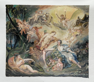 Apollo Rivelando la sua divinità alla pastorella Isse