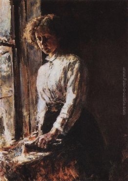 Dalla finestra. Ritratto di Olga Trubnikova Dalla finestra. Ritratto di Olga Trubnikova