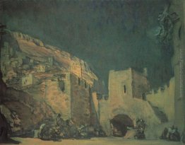 Scenografia per l'Opera "Giuditta" di Alexander Serov Scenografia per l'Opera "Giuditta" di Alexander Serov