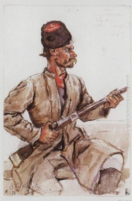 Cossack con la pistola Cossack con la pistola