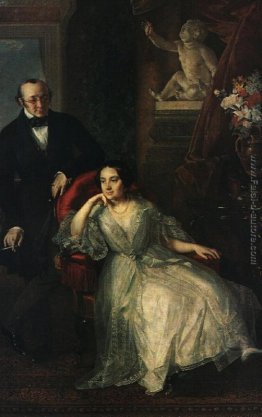 Ritratto di Nikolaj Ivanovic e Nadezhda Mikhailovna Ritratto di Nikolaj Ivanovic e Nadezhda Mikhailovna