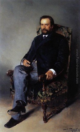 Ritratto di I. E. Tsvetkov Ritratto di I. E. Tsvetkov