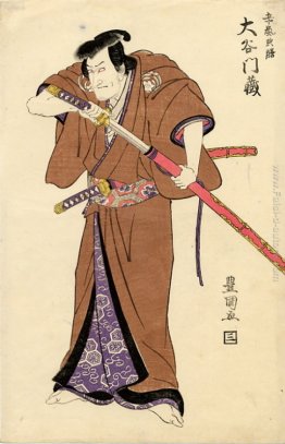 L'attore Otani Monzo nel ruolo di Igarashi Tenzen L'attore Otani Monzo nel ruolo di Igarashi Tenzen